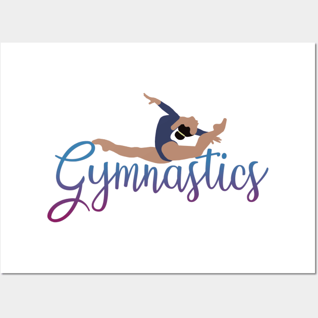 Gymnastics Ring Leap Wall Art by GymFan